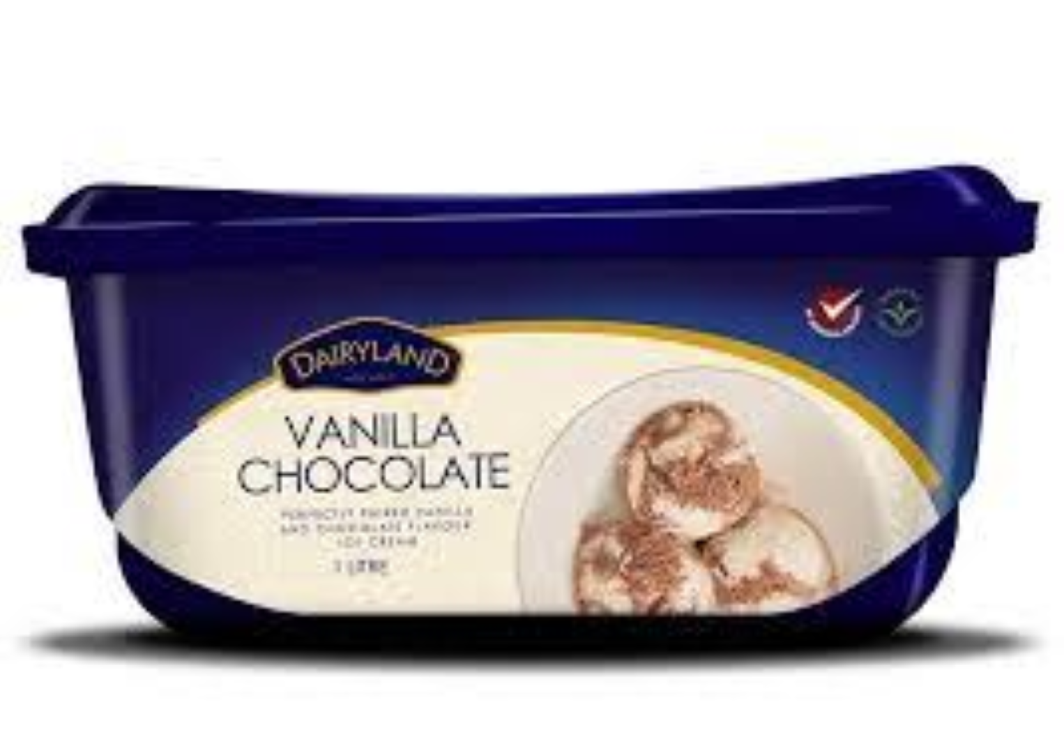 DAIRYLAND VANILLA CHOC FLAKES 2LT